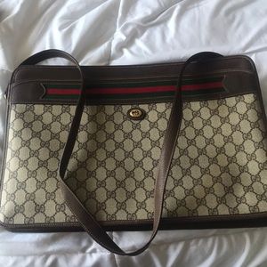 VINTAGE AUTHENTIC GUCCI BRIEFCASE